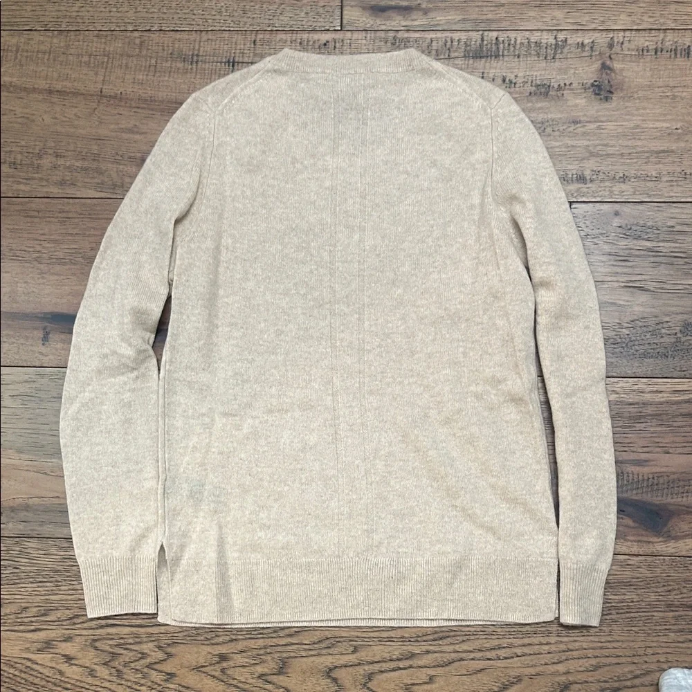 Saks Fifth Avenue Beige Knit Lounge Set - Picture 5 of 6